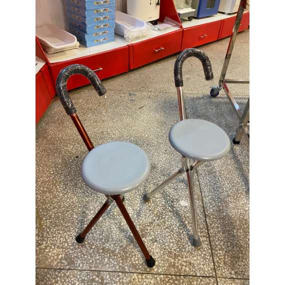 Generic Walking Stick with Seat, 3 image