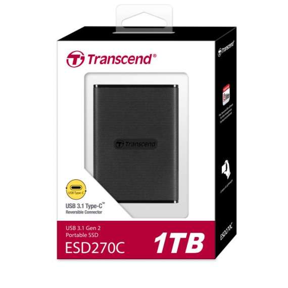 Transcend ESD270C 1TB Portable External SSD