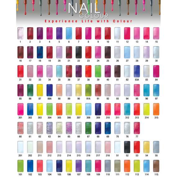 Luron 14ml Dozen Tips and Toes Nail Polish