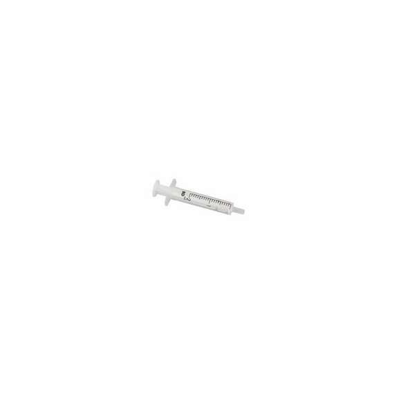 BD Discardit II 2ml Sterile Disposable Graduated Concentric Luer Slip 100Pack Syringe