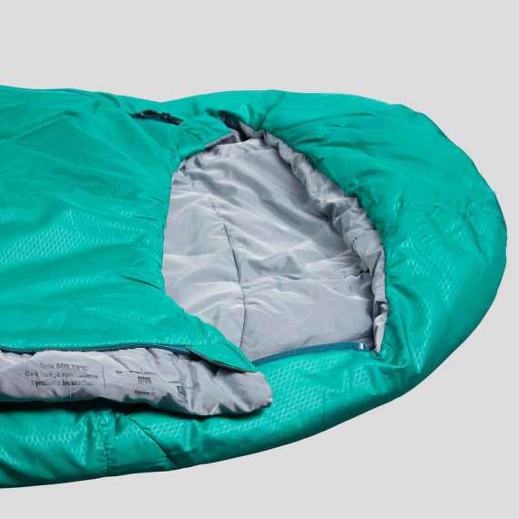 Forclaz MT500 10°c Polyester Mummy Trekking Sleeping Bag, 5 image