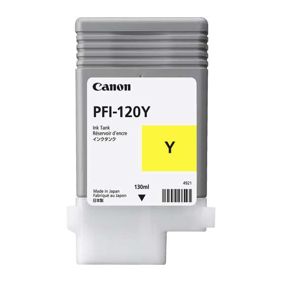 Canon PFI-120 Yellow 130ml Ink Cartridge