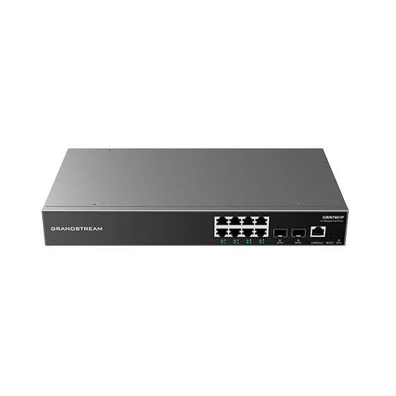 Grandstream GWN7801P 8 port Gigabit Managed PoE Switch, 2 image