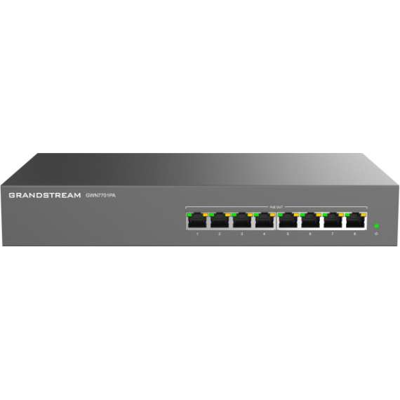 Grandstream GWN7701PA 8port Unmanaged Gigabit PoE Switch