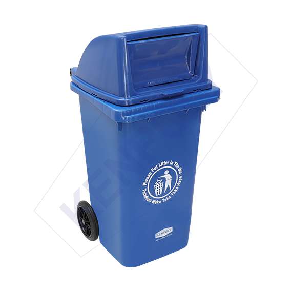 Kenpoly 100Litre Swing Bin, 4 image