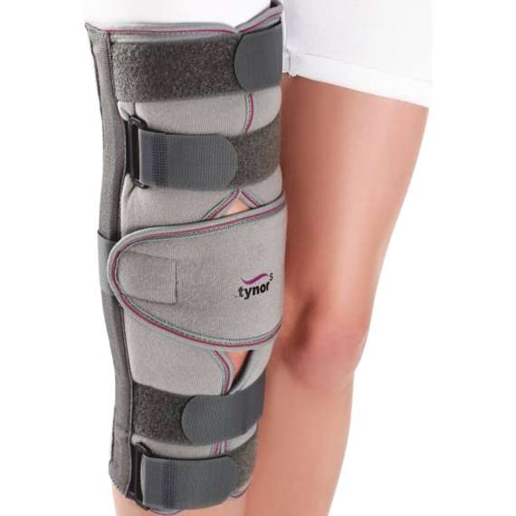 Tynor 14inch Long Knee Immobilizer Support, Size: Large, 2 image