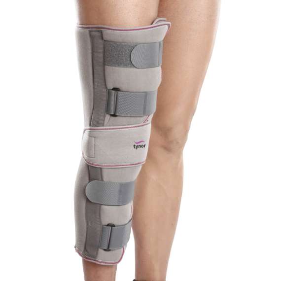 Tynor 22inch Long Knee Immobilizer Support, Size: Small