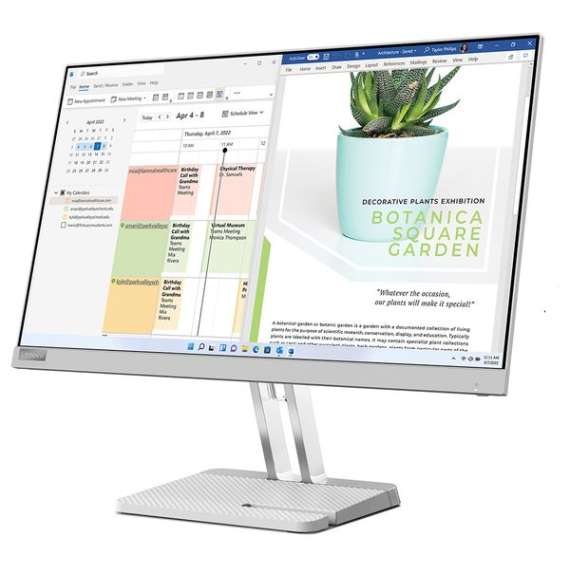 Lenovo L24e-40 23.8 Inch FHD Monitor, 2 image