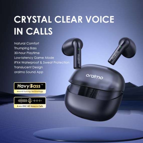 Oraimo Riff 2 True Wireless Earbuds, 2 image