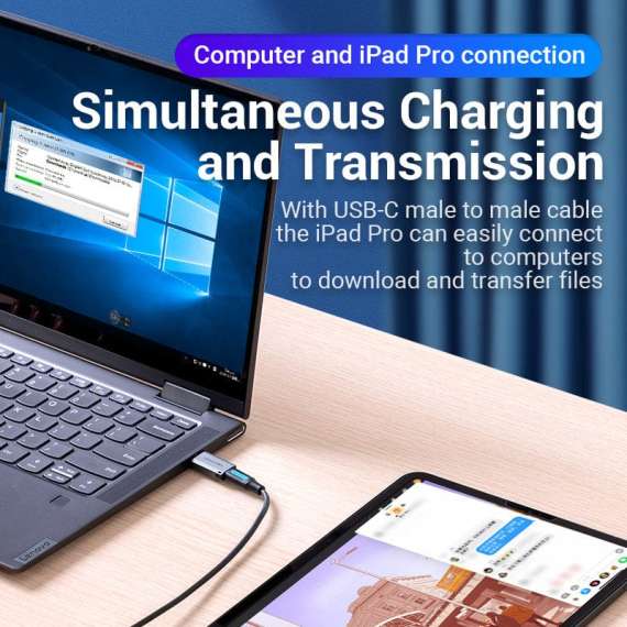 Vention USB A 3.0 male to USB C Female Adapter, 6 image