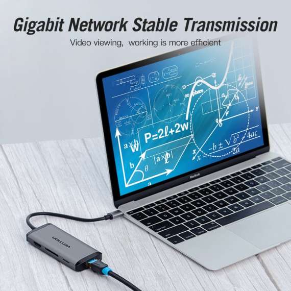 Vention USB C 8 in 1 Multifunction Docking Station, 6 image