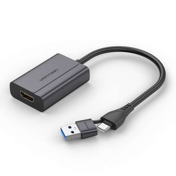 Vention USB C USB A to HDMI Adapter