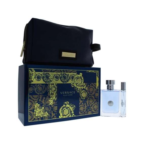 Versace Pour Homme Three Piece Perfume Gift Set