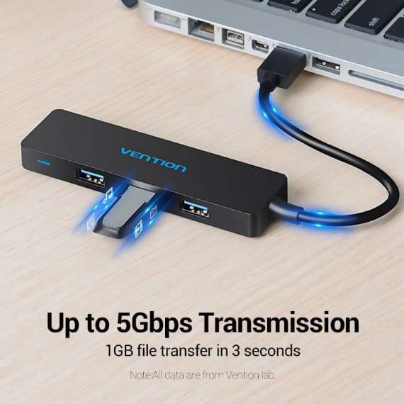 Vention 4 Port USB 3.0 Hub, 3 image