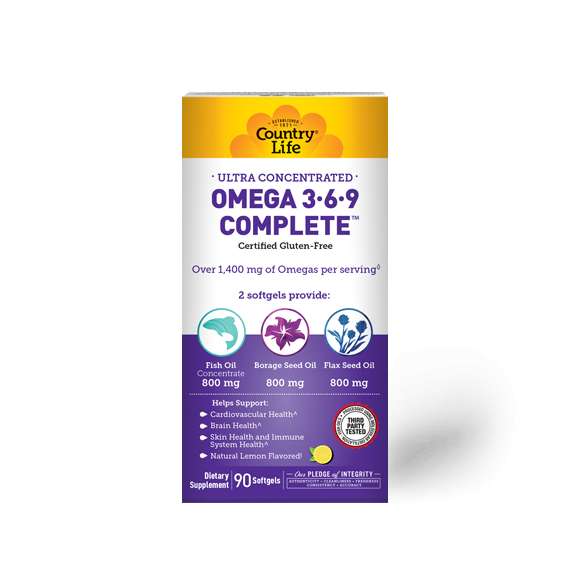 Country Life Omega 90Supplement Softgels Supplement