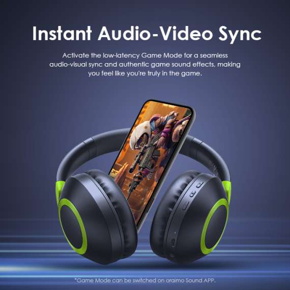 Oraimo BoomPop 2S Over-Ear Wireless Headphones, 11 image