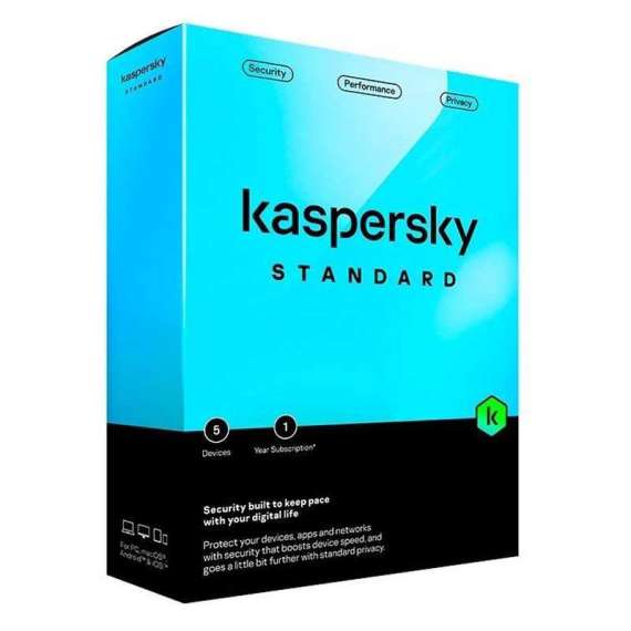Kaspersky Standard 5 user Antivirus