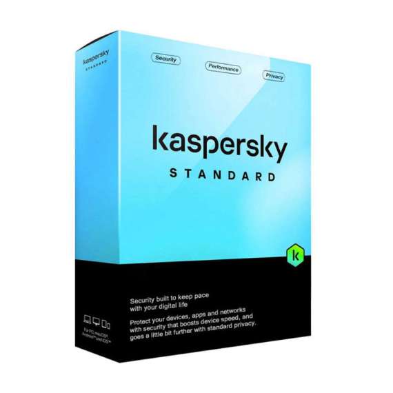 Kaspersky Standard 3 user Antivirus