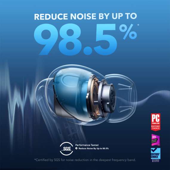 Anker Soundcore Liberty 4 Noise Cancelling Earbuds, 6 image