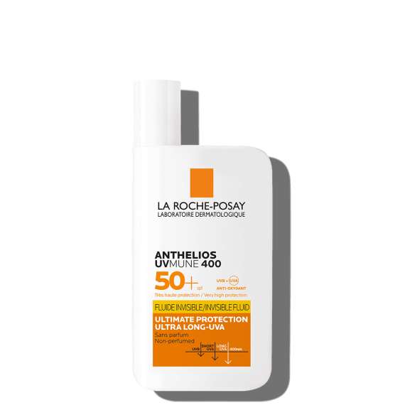 La Roche Posay 50ml Anthelios UVMune 400 Invisible Fluid SPF50 Sunscreen
