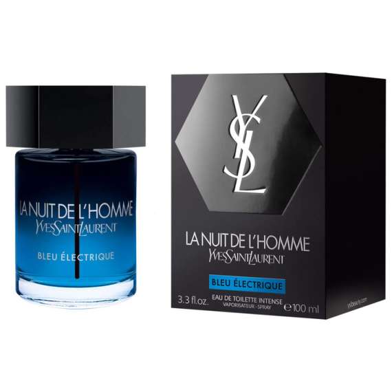 Yves Saint Laurent La Nuit Blue Electrique 100ml Edt Intense Men Perfume