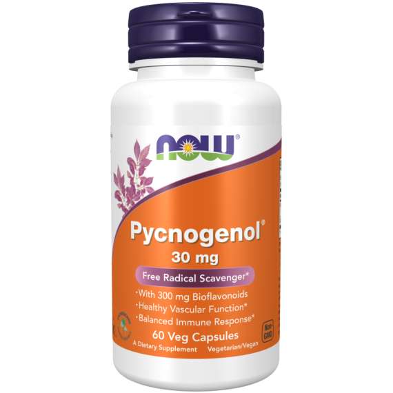 Now 30mg Pycnogenol 60Capsules Supplement
