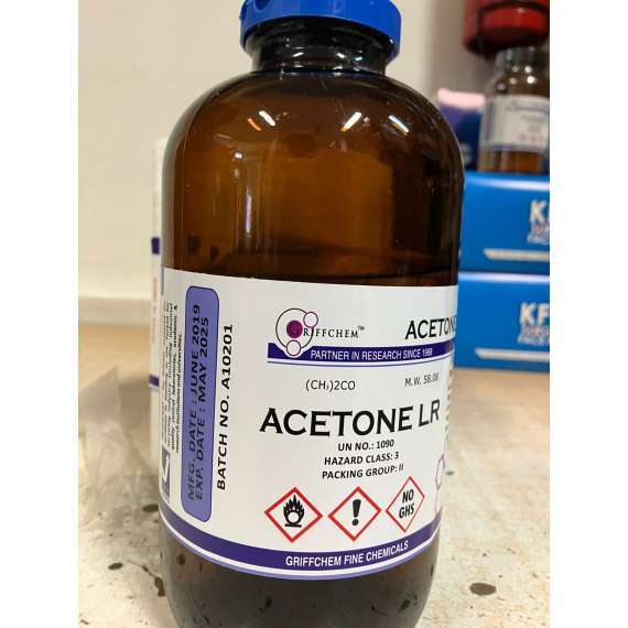 Griffchem 1Litre Acetone Lab Reagent