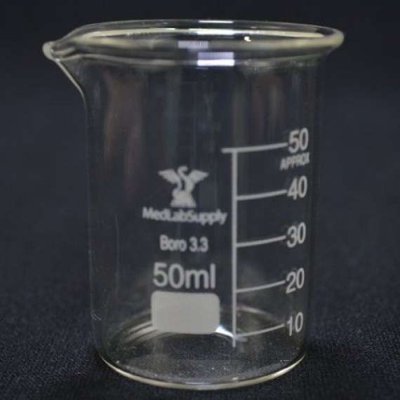 Griffchem Boro 50ml Glass Beaker