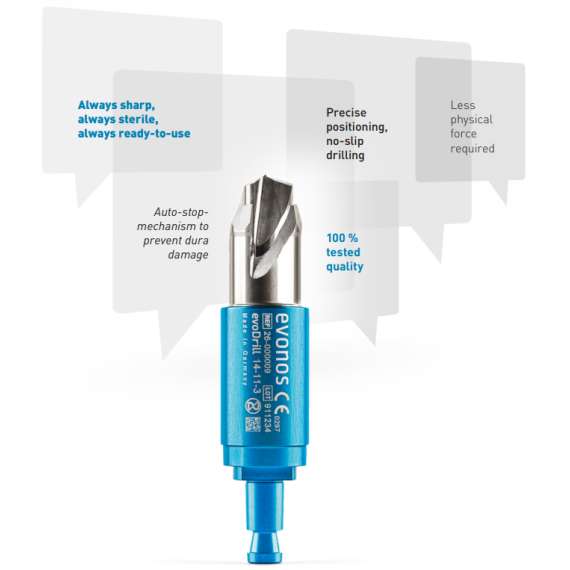 Evonos Evodrill Single Use Cranial Perforator, 2 image