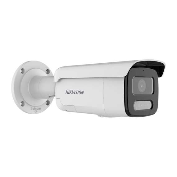 Hikvision DS-2CD2T47G2-LSU/SL(6mm) 4MP ColorVu Strobe Light and Audible Warning Fixed Bullet Network Camera
