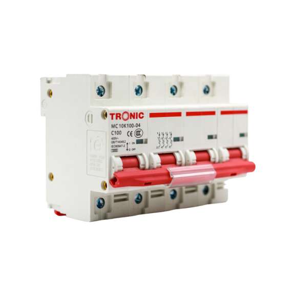 Tronic MC 10K100-04 4Pole 100A Mcb