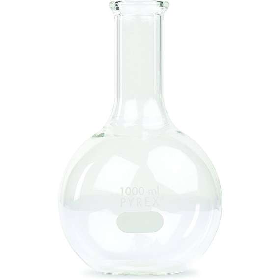 Pyrex 1000ml Flat Bottom Boiling Flask