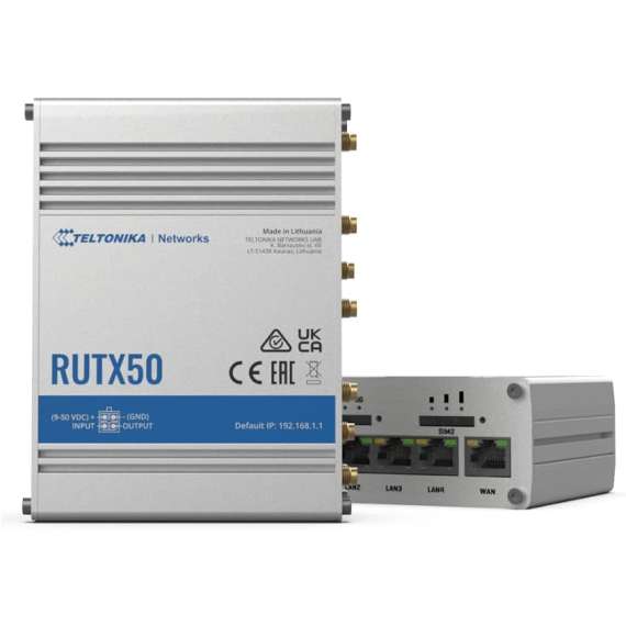 Teltonika RUTX50 Industrial 5G Router, 2 image