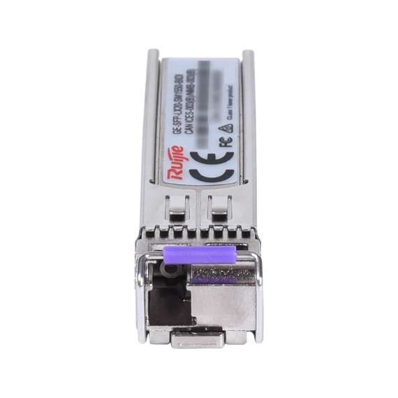 Ruijie GE-SFP-LX20-SM1550-Bidi 1550nm-TX/1310nm-RX 20km LC Single Mode Transceiver Module