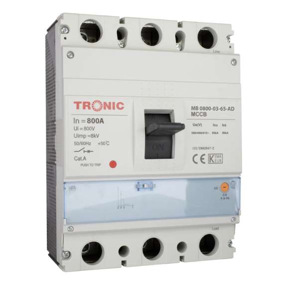 Tronic  MB 0800-03-65-AD MCCB Breaker
