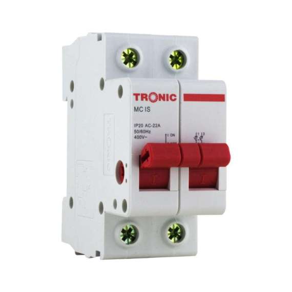 Tronic MC IS2P-40 40A Double Pole Isolator