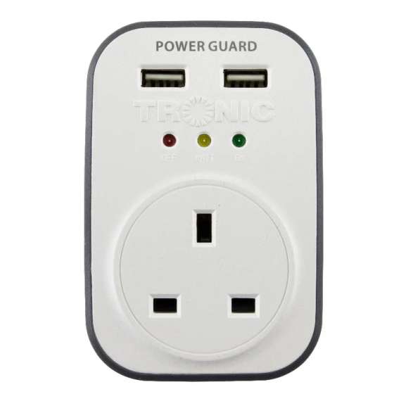 Tronic HG13-UB With 2 USB Ports 13Amps Power Guard