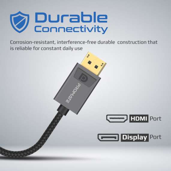 Promate MediaLink-DP DisplayPort to HDMI Adapter, 2 image