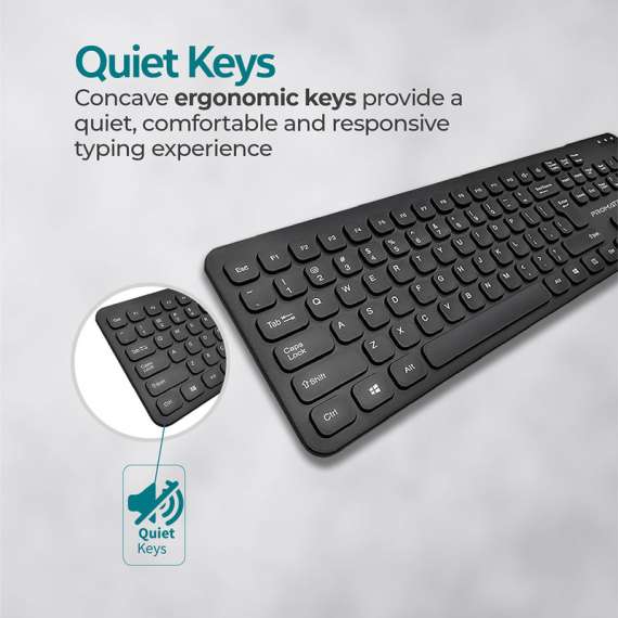 Promate EasyKey4 Wired Keyboard