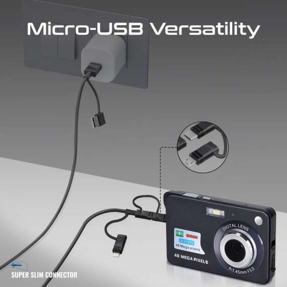 Promate PentaPower Charging & Data Transfer Cable, 3 image