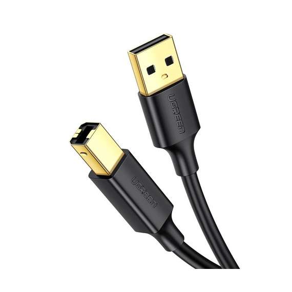 HP UGREEN  USB 2.0 AM to BM Printer 1.5m Cable.
