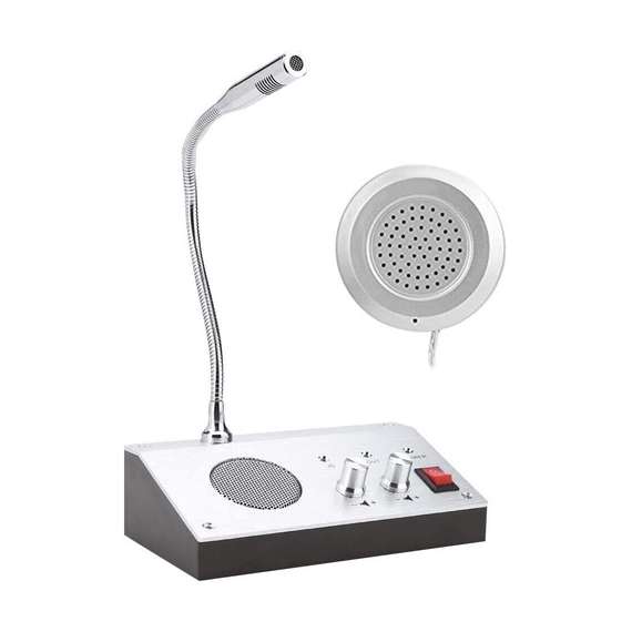 RL-9909 Two-Way Window Intercom System for Counter