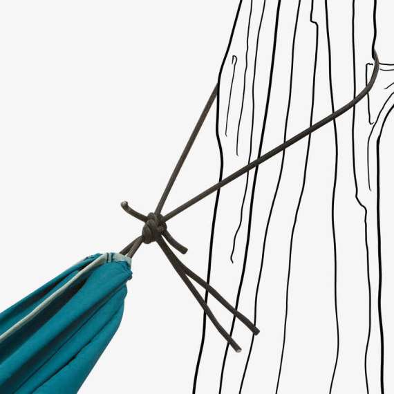 Quechua Basic 300 x 150 cm 1 Person Hammock, 2 image