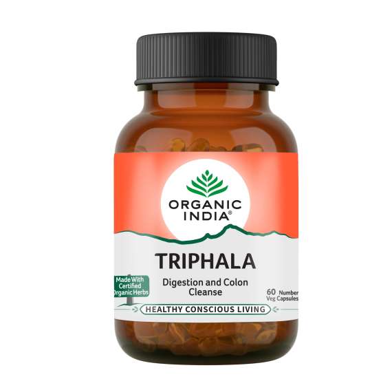 Organic India Triphala 60Capsules Supplement