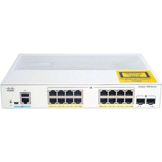 Cisco Catalyst C1000-16P-2G-L Managed L2 Gigabit Switch