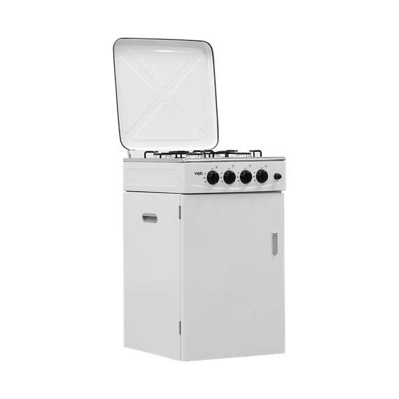 Von VAC5C040CY 4 Gas Table top Cooker, 2 image