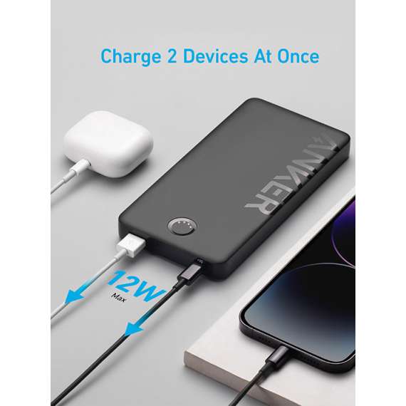 Anker 323 10000 mAh 12W Power Bank, 6 image