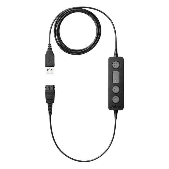 Jabra 260 QD to USB A Link Cable