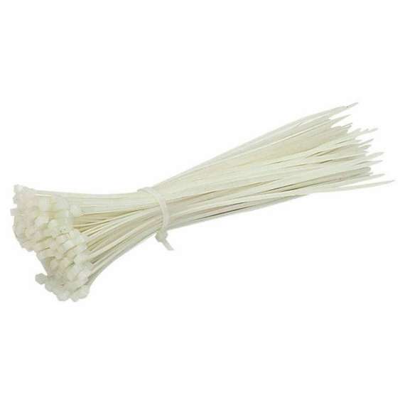 Tronic NT 0250-76 250 X 7.6 White Cable Ties