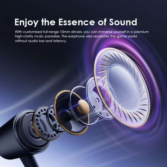 Oraimo Trumpet 3 In-Ear Wired Earphones, 3 image